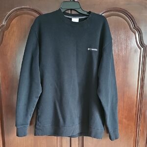 Columbia Men's Classic Black Crewneck Sweater